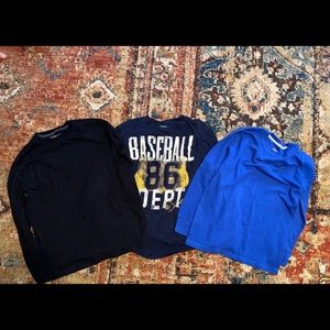 Lot of 3 Long Sleeve T-Shirts